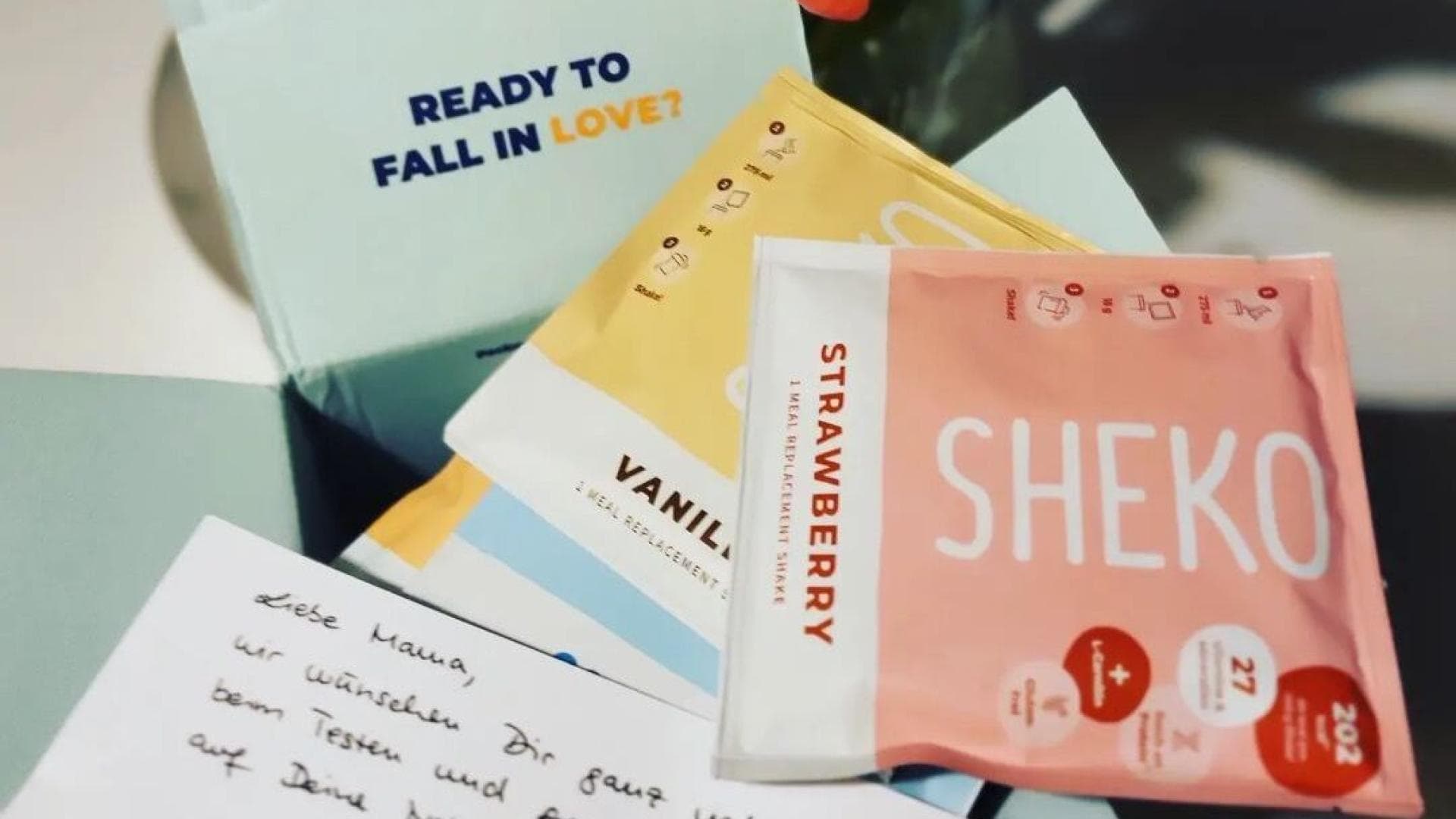 Daumen hoch für die Shakes von Mama Janine. Daumen hoch für die Shakes von Mama Janine.