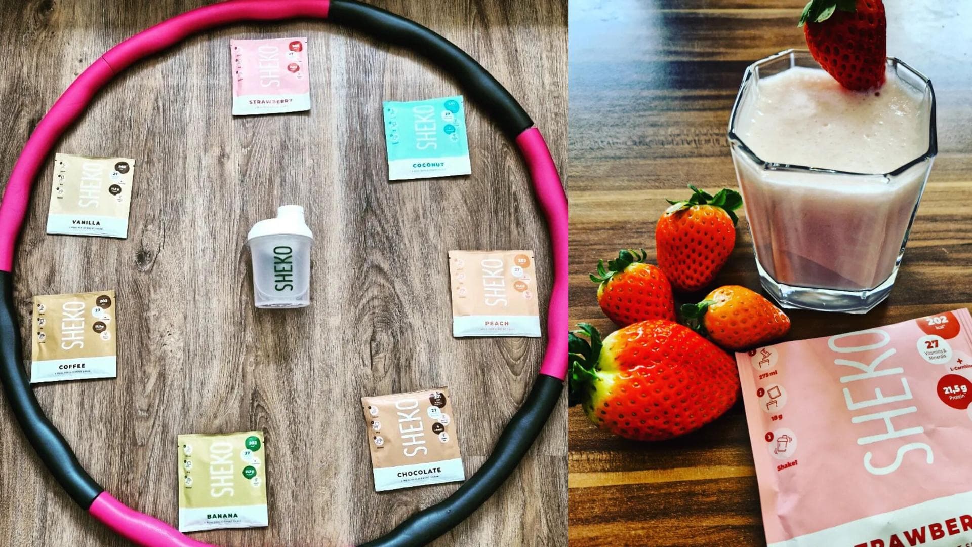 Die Shakes von Sheko gibt es in vielen Geschmacksrichtungen. Die Shakes von Sheko gibt es in vielen Geschmacksrichtungen.
