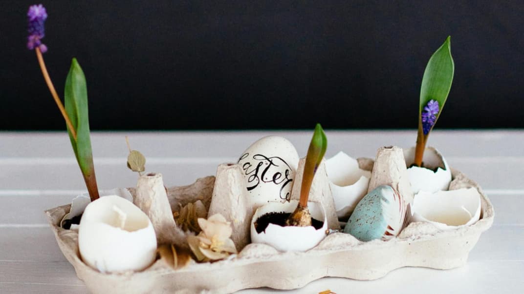 Mit Eierschalen basteln: hübsche Ideen Mit Eierschalen basteln: hübsche Ideen