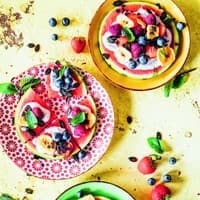 Wassermelonen-Pizza Wassermelonen-Pizza