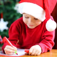 "Lieber guter Weihnachtsmann ..." "Lieber guter Weihnachtsmann ..."