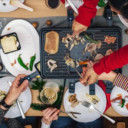 Raclette mit Kindern an Silvester – gute Idee! Raclette mit Kindern an Silvester – gute Idee!