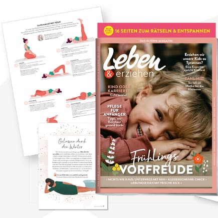 In unserem neuen Print-Extra in Leben & erziehen erwarten dich knifflige Rätsel und Übungen zum Entspannen. In unserem neuen Print-Extra in Leben & erziehen erwarten dich knifflige Rätsel und Übungen zum Entspannen.