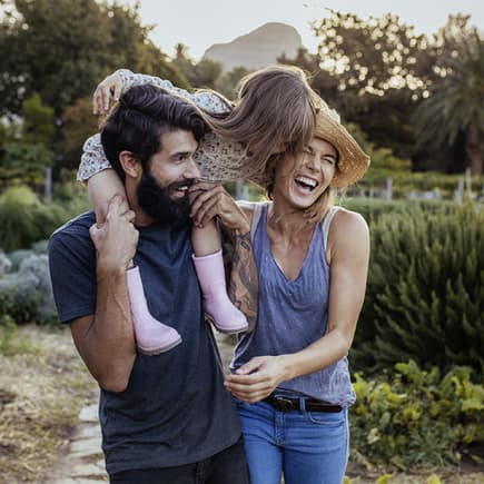 Das Elternsein bringt wundervolle Überraschungen mit sich.