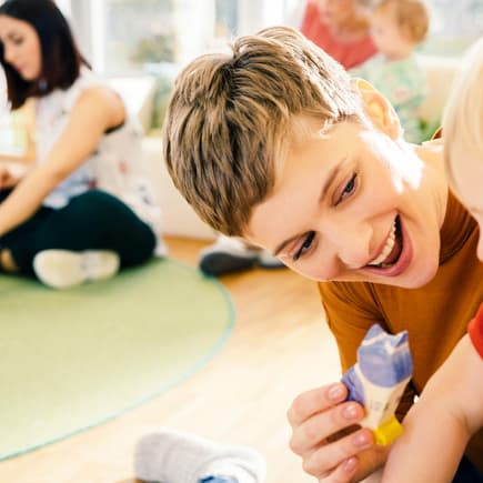 In einer guten Kita können sich Kinder kreativ entfalten.