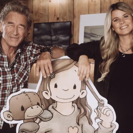 Peter Maffay und Hendrikje Balsmeyer schreiben Kinderbücher für ihre Tochter Anouk. Peter Maffay und Hendrikje Balsmeyer