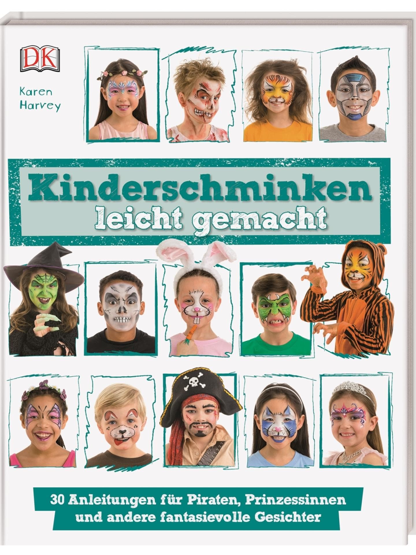 Buch "Kinderschminken leicht gemacht" von Karen Harvey Buch "Kinderschminken leicht gemacht" von Karen Harvey