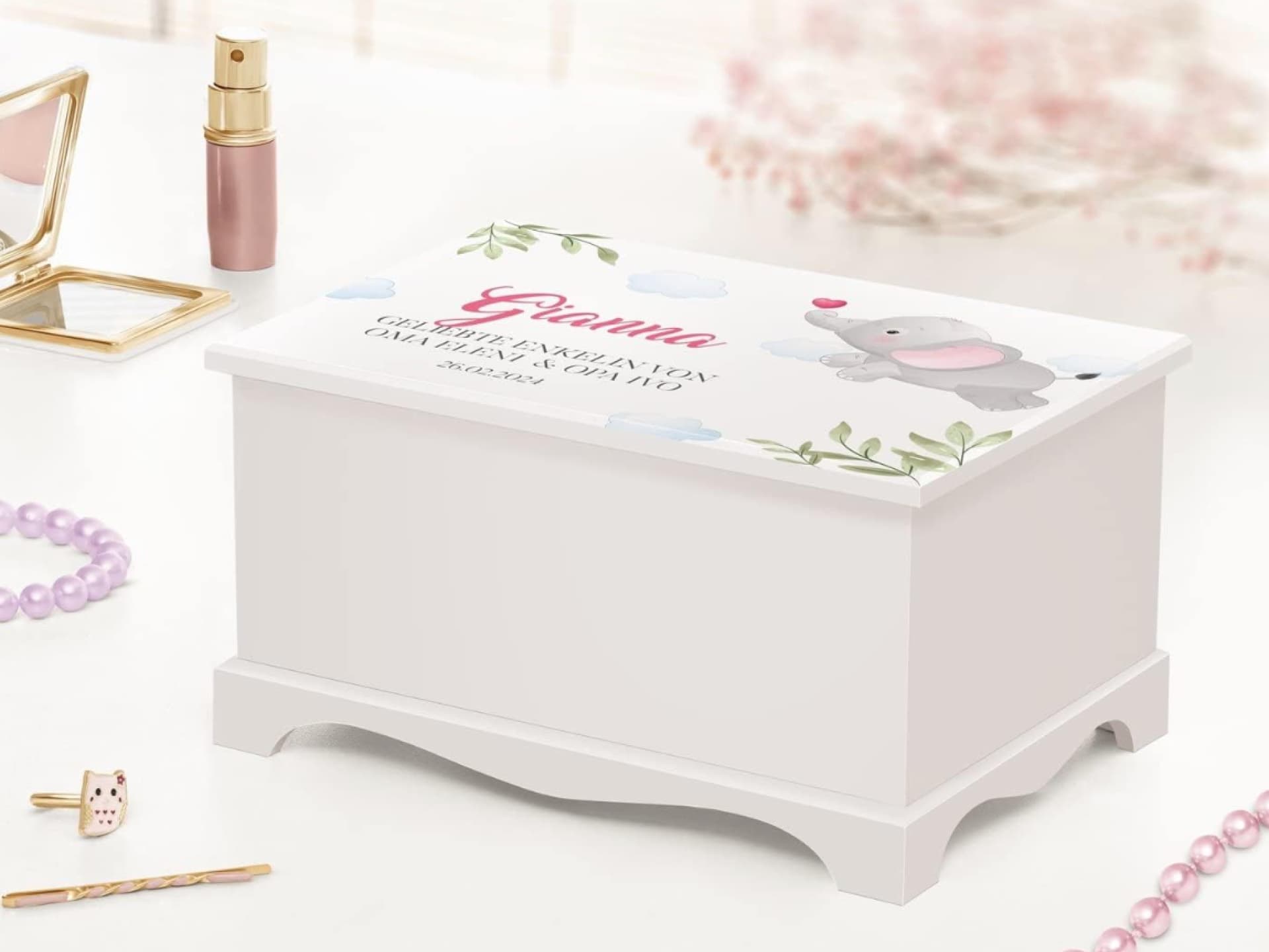 Wunderschöne Musik-Schmuckdose von Maverton Wunderschöne Musik-Schmuckdose von Maverton