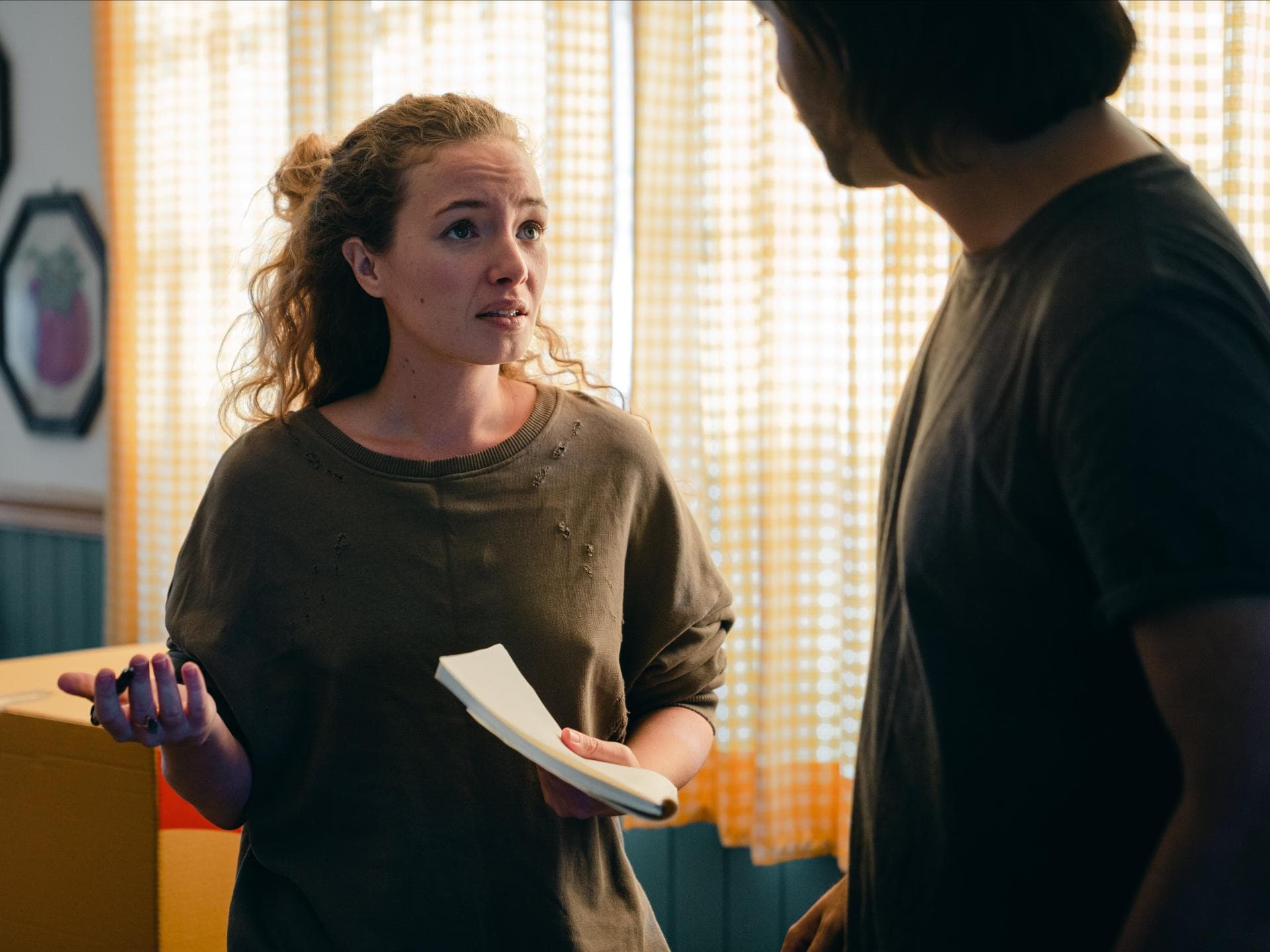 Paar streitet sich. Paar streitet sich.