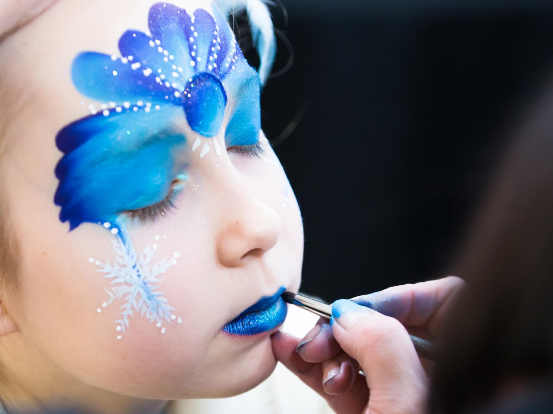 Elsa schminken für Fortgeschrittene Elsa schminken für Fortgeschrittene