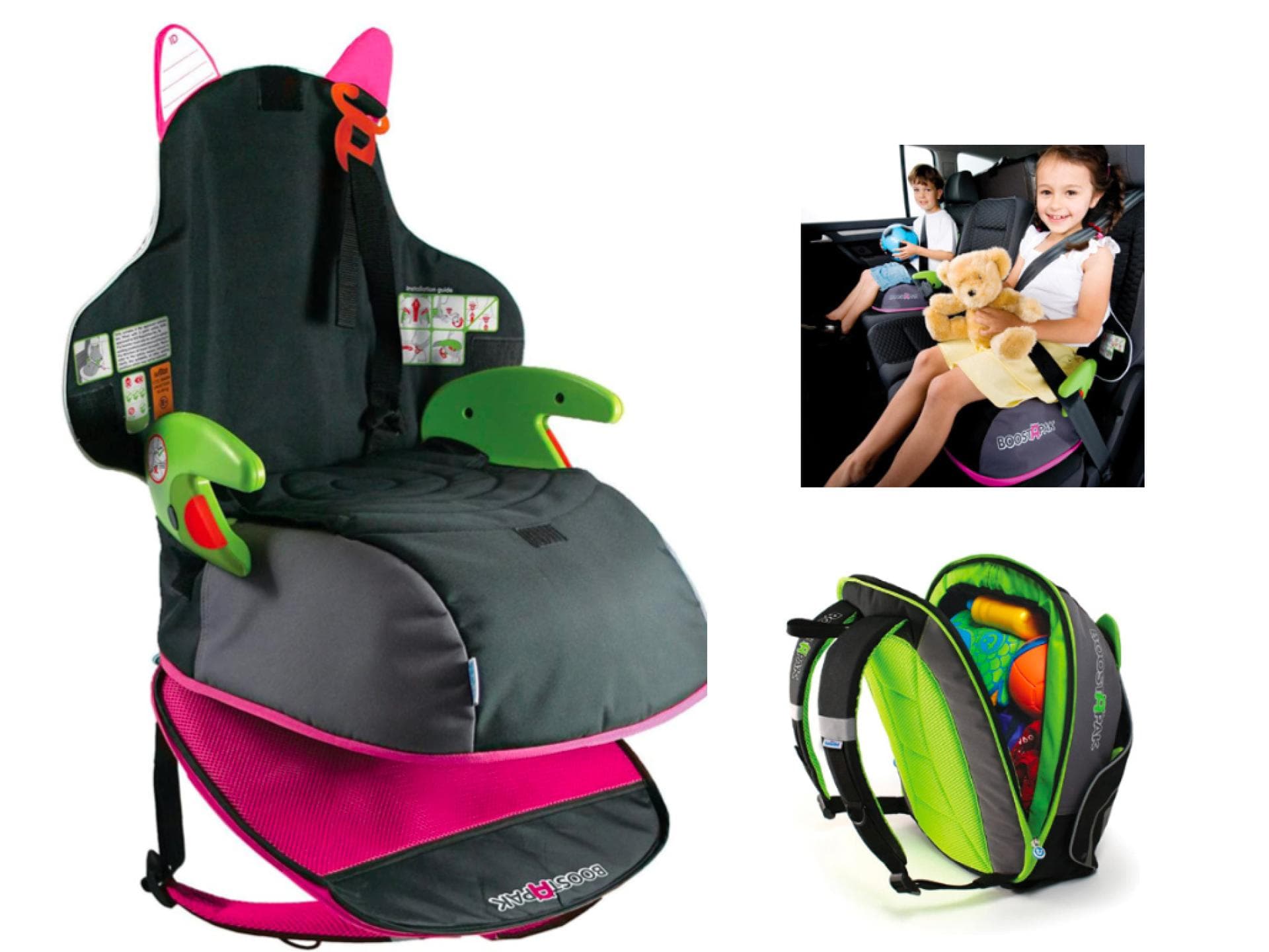 Kinderautositz für die Reise Trunki BoostApak Kinderautositz für die Reise Trunki BoostApak